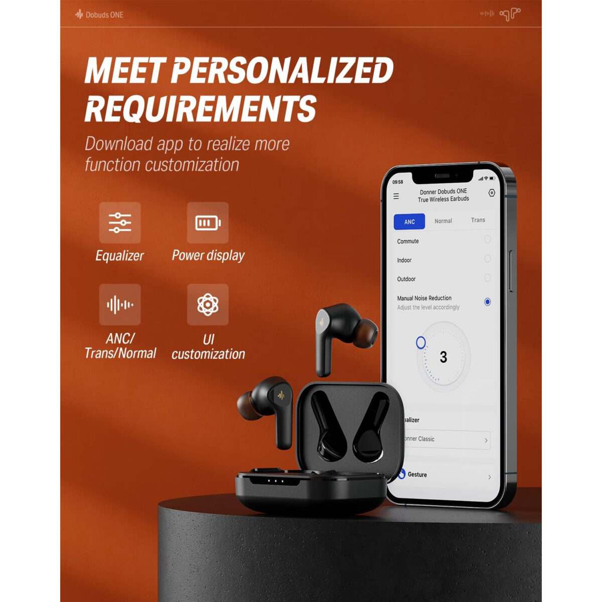 هدفون بلوتوثی دانر مدل Dobuds ONE
