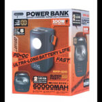 پاوربانک ریمکس مدل RPP-100 ظرفیت 60000 میلی آمپر ساعت