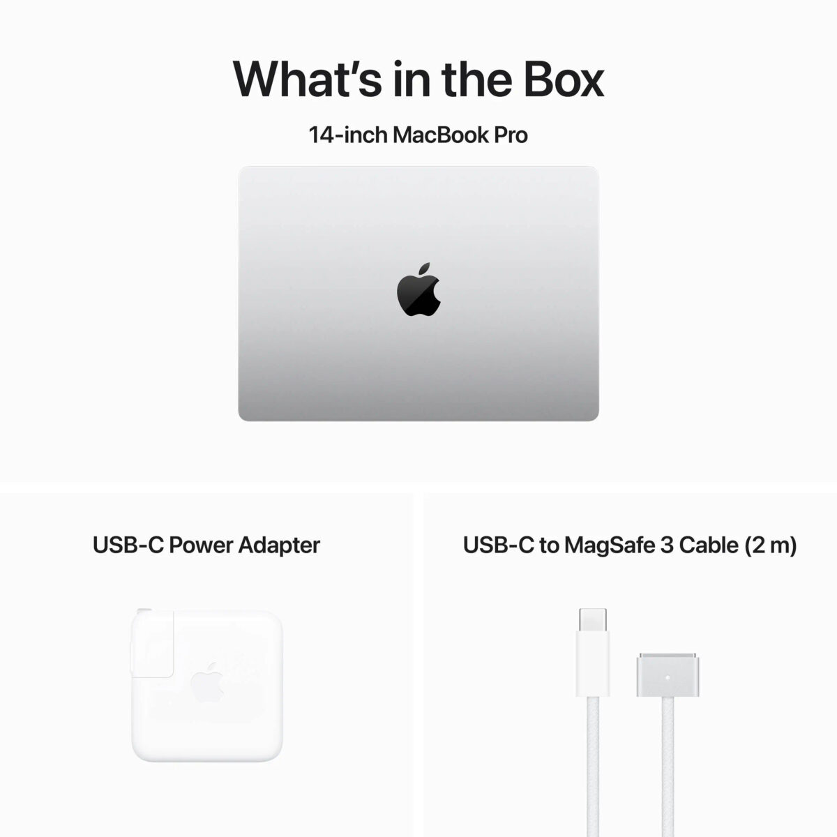 لپ تاپ 14.2 اینچی اپل مدل MacBook Pro MRX63 2023 LLA-M3 Pro-18GB RAM-512GB SSD