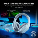 هدفون مخصوص بازی بی سیم ریزر مدل Barracuda X 2022 Mercury Edition