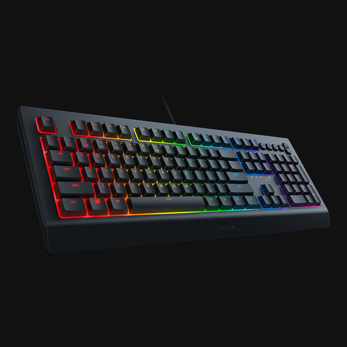 کیبورد گیمینگ ریزر مدل Cynosa V2، سوییچ ممبران، Full-Size، نورپردازی RGB