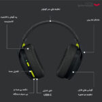 هدست مخصوص بازی لاجیتک مدل G435