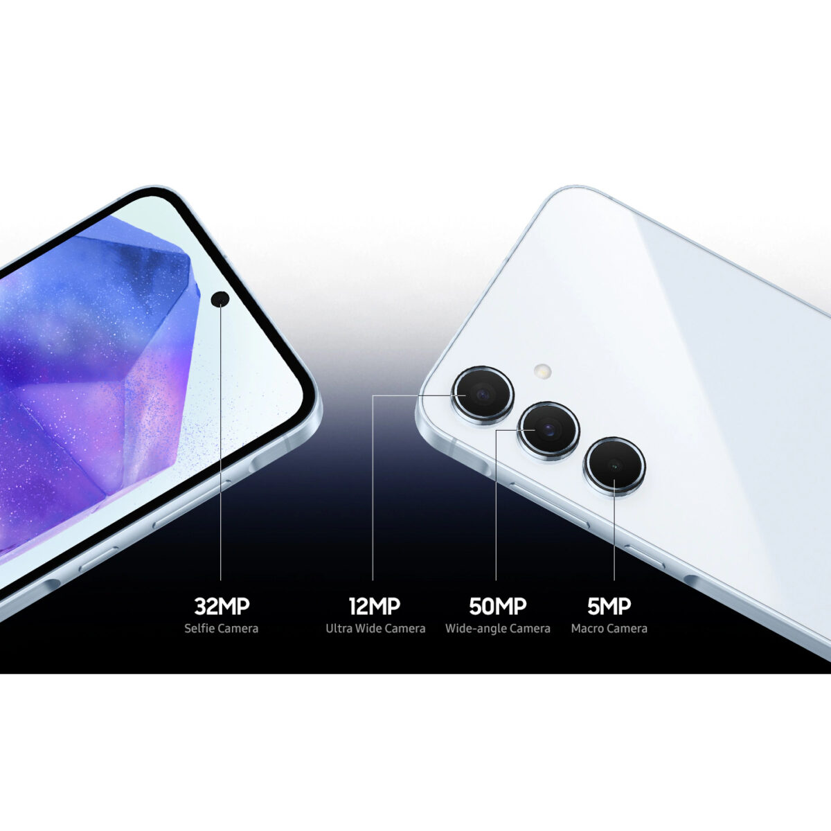 گوشی موبایل سامسونگ مدل Galaxy A55 دو سیم کارت ظرفیت 256 گیگابایت و رم 8 گیگابایت به همراه شارژر 25وات سامسونگ - ویتنام