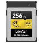کارت حافظه CFexpress لکسار مدل Professional استاندارد Type B سرعت 1750MB/s ظرفیت 256 گیگابایت