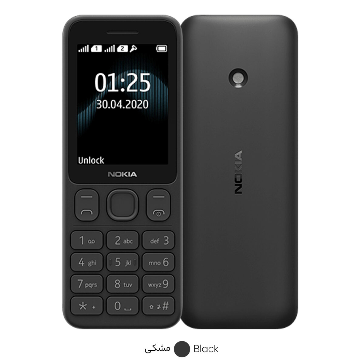 گوشی موبایل نوکیا مدل 125 TA 1253 DS AR دو سیم‌ کارت ظرفیت 4 مگابایت