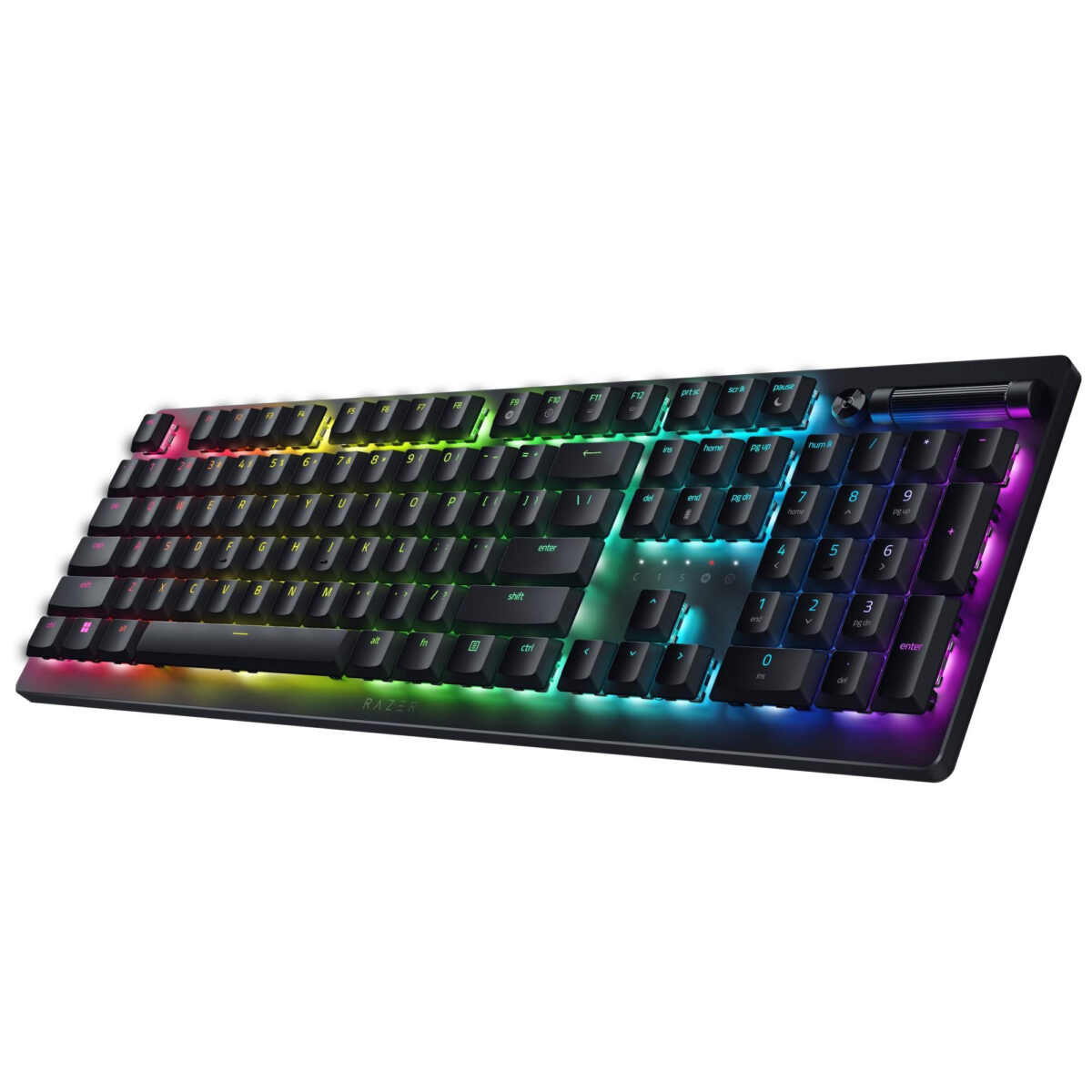 کیبورد مخصوص بازی ریزر مدل DeathStalker V2 Pro  Linear Optical Switch