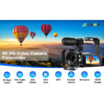 دوربین فیلم برداری مدل 4K ULTRA HD 48MP 18X
