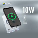 پاوربانک وارتا مدل WIRELESS POWER  ظرفیت 10000 میلی آمپر ساعت