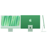 کامپیوتر همه کاره 24 اینچ اپل مدل iMac M4 10 Core-16GB RAM-256GB SSD