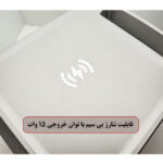 پاوربانک مدل مولتی 1500W کمپینگ 26.6v-220v طرح شارژر وایرلس ظرفیت 60000 میلی آمپر ساعت
