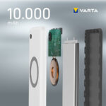 پاوربانک وارتا مدل WIRELESS POWER  ظرفیت 10000 میلی آمپر ساعت