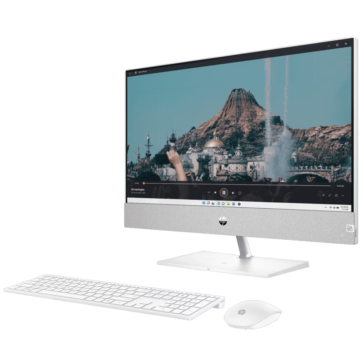 کامپیوتر همه کاره 23.8 اینچ اچ‌ پی مدل Pavilion 24 CA2187nh-i5 13400T 16GB 512SSD RTX3050