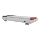 کیبورد گیمینگ فاطر مدل KCR-8000B، مکانیکال سوییچ قرمز، Tenkeyless، نورپردازی RGB