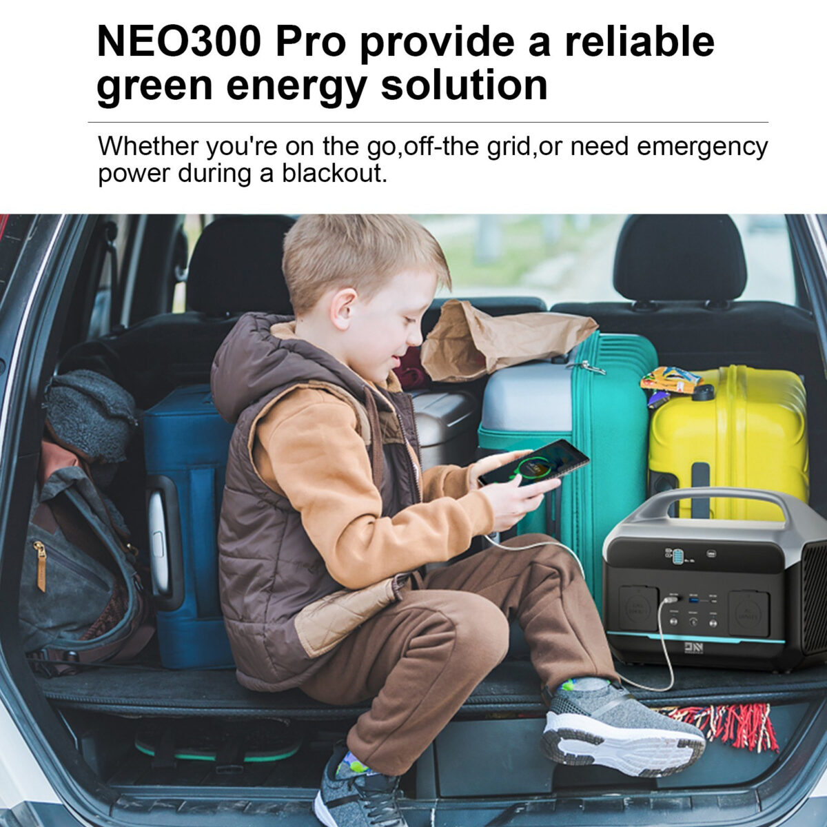 پاوراستیشن دارن انر مدل NEO300 PRO ظرفیت  250000 میلی آمپر ساعت