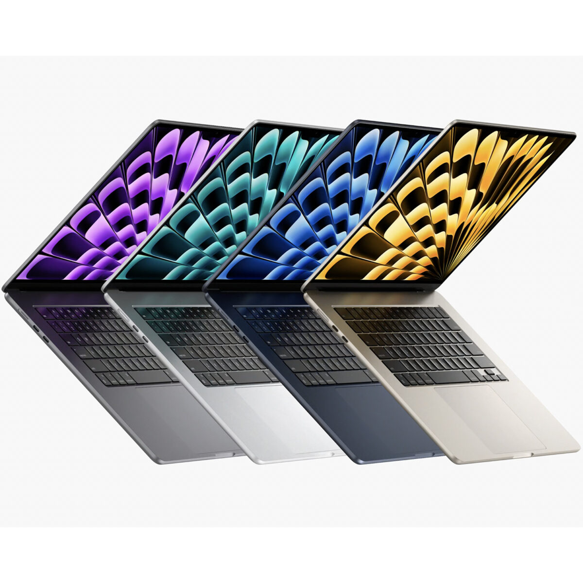 لپ تاپ 15.3 اینچی اپل مدل MacBook Air MXD43 2024 LLA-M3-16GB RAM-512GB SSD