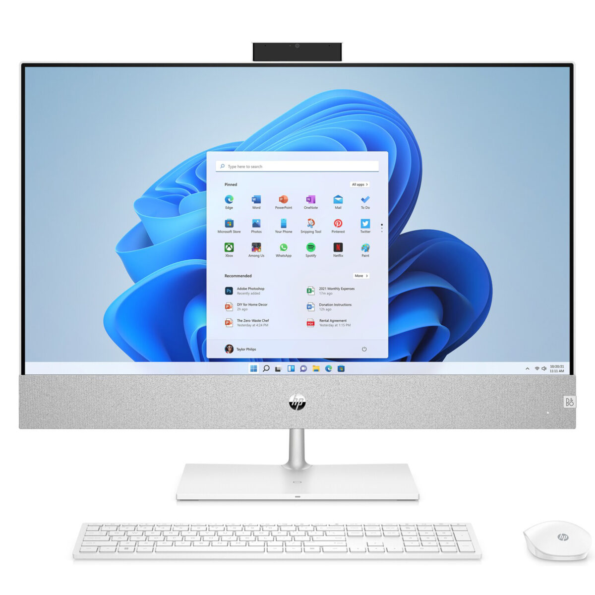 کامپیوتر همه کاره 27 اینچ اچ‌ پی مدل Pavilion 27 CA2151nh-i7 13700T 16GB 1SSD RTX3050 4GB Touch