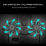 نور ثابت ال ای دی لاکسیو مدل FL100R RGB video level flat