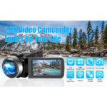 دوربین فیلم برداری مدل 2.7K Full HD 42MP 30FPS 18X