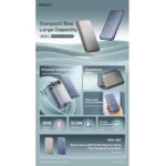 پاوربانک ریمکس مدل RPP-637 ظرفیت 20000 میلی آمپر ساعت