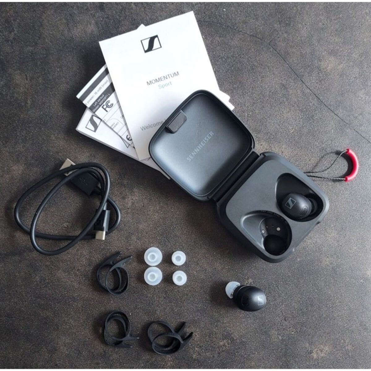 هدفون بلوتوثی سنهایزر مدل Momentum Sport TWS