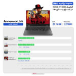 لپ تاپ 15.6 اینچی لنوو مدل LOQ 15IAX9-i5 12450HX-12GB DDR5 4800MHz-512GB SSD-RTX3050-FHD