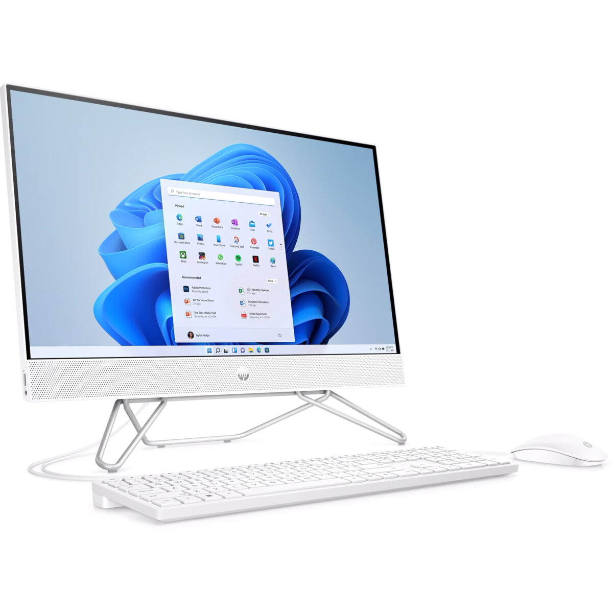 کامپیوتر همه کاره 23.8 اینچ اچ‌ پی مدل 24 CB1445nh-i3 1215U 16GB 512SSD Intel UHD