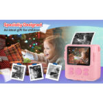 دوربین دیجیتال مدل HD 1080P 8MP 16X Instant Print Camera