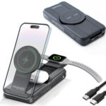 پاوربانک پرومیت مدل POWERPACK-FOLD به ظرفیت 10000 میلی آمپرساعت