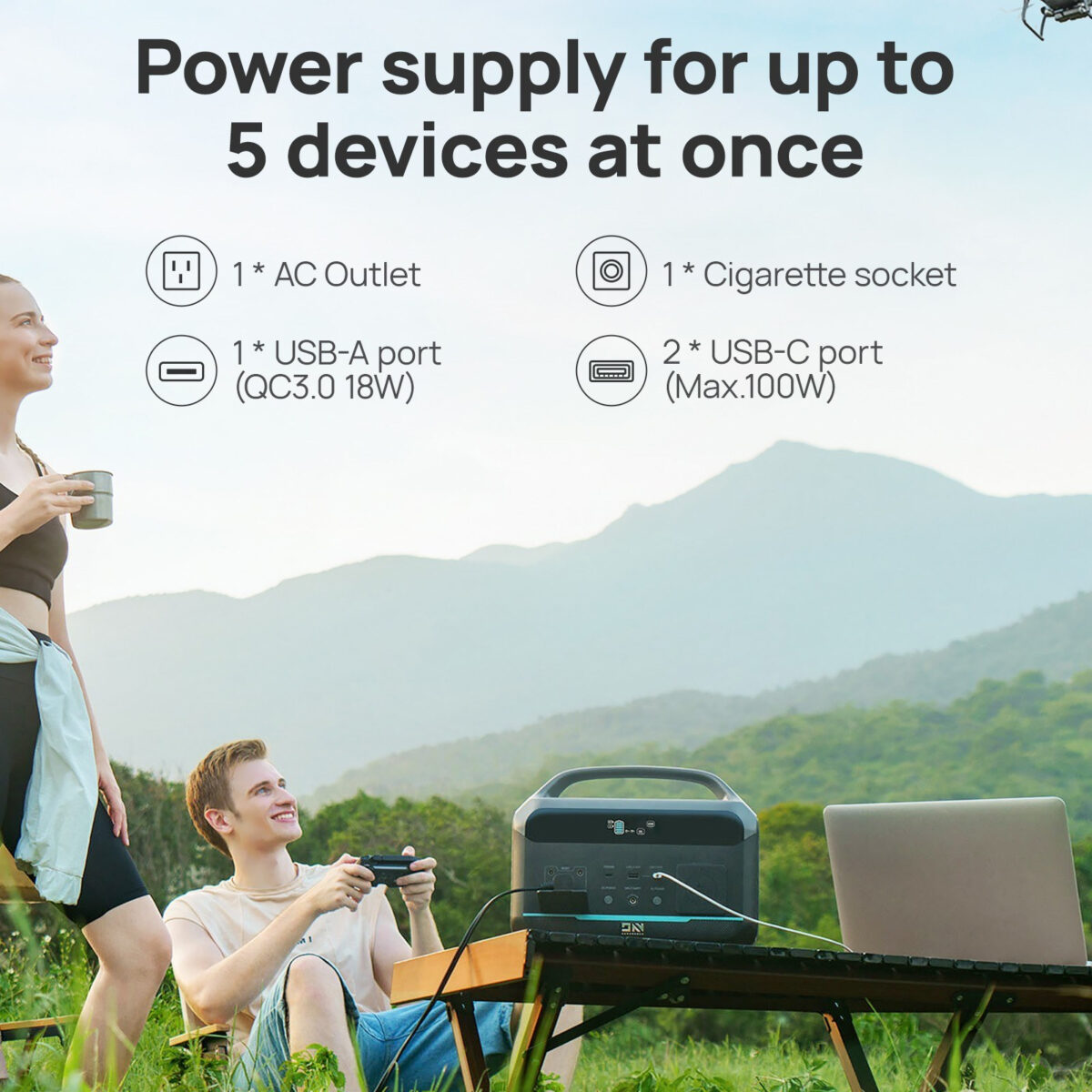 پاوراستیشن دارن انر مدل NEO300 PRO ظرفیت  250000 میلی آمپر ساعت