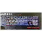 کیبورد مخصوص بازی نورث پلاس مدل KEYBOARD PHANTOM K201