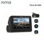 دوربین فیلم برداری خودرو سوِنتی مِی مدل 70maI Dash Cam 4K + Rear Cam Set(RC06) A800S