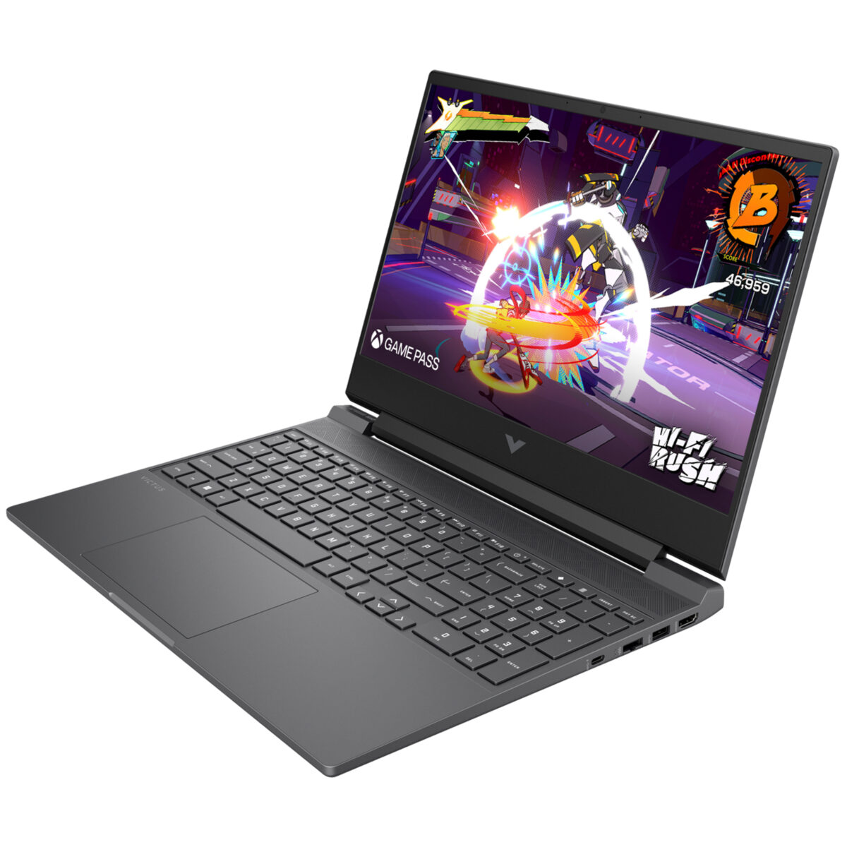 لپ تاپ 15.6 اینچی اچ‌ پی مدل Victus 15 Gaming FB2082wm-R5 8645HS-32GB DDR5-1TB SSD-RTX4050-FHD-W - کاستوم شده