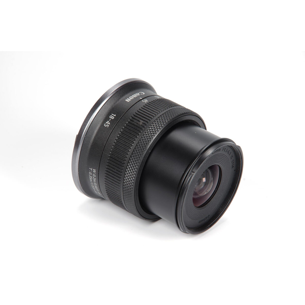 لنز  دوربین کانن مدل RF-S 18-45mm f/4.5-6.3 IS STM Lens