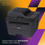 پرینتر چندکاره لیزری برادر مدل DCP-L2540DW
