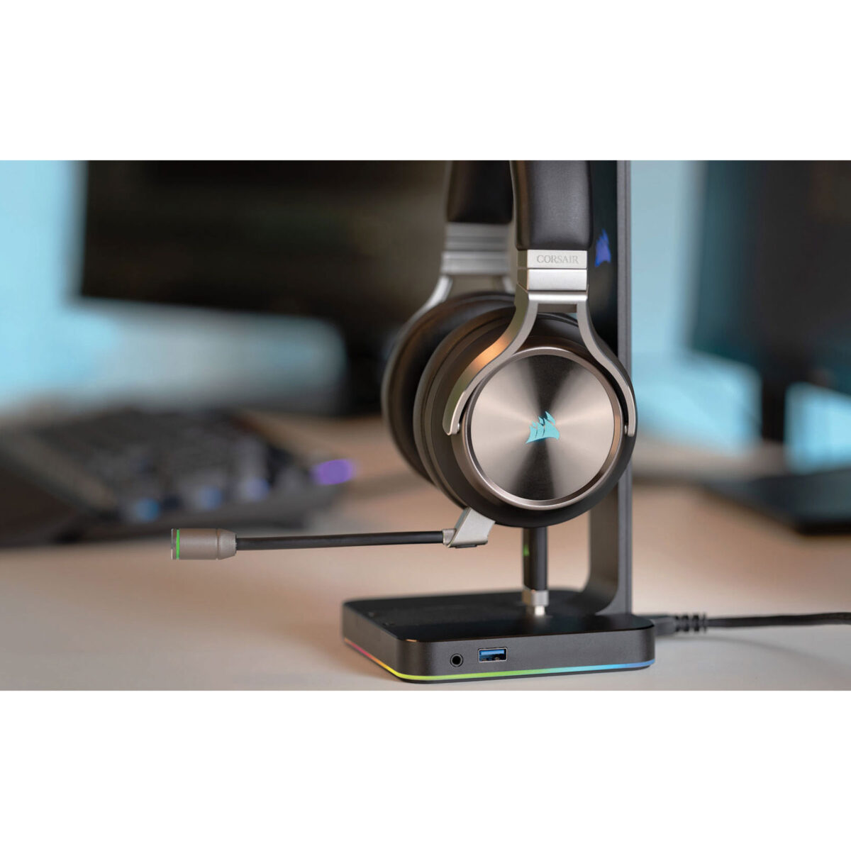 هدست مخصوص بازی بلوتوثی کورسیر مدل VIRTUOSO RGB  SE