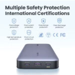 پاوربانک یوگرین مدل PB205-90597 ظرفیت 25000 میلی آمپر ساعت