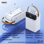 پاوربانک ریمکس مدل RPP-566 ظرفیت 80000 میلی آمپر ساعت