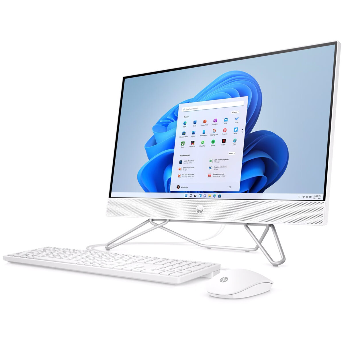 کامپیوتر همه کاره 23.8 اینچ اچ‌ پی مدل 24 CB1445nh-i3 1215U 16GB 512SSD Intel UHD