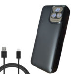 پاوربانک مدل 50000mah ظرفیت 50000 میلی آمپر ساعت به همراه کابل تبدیل USB-C