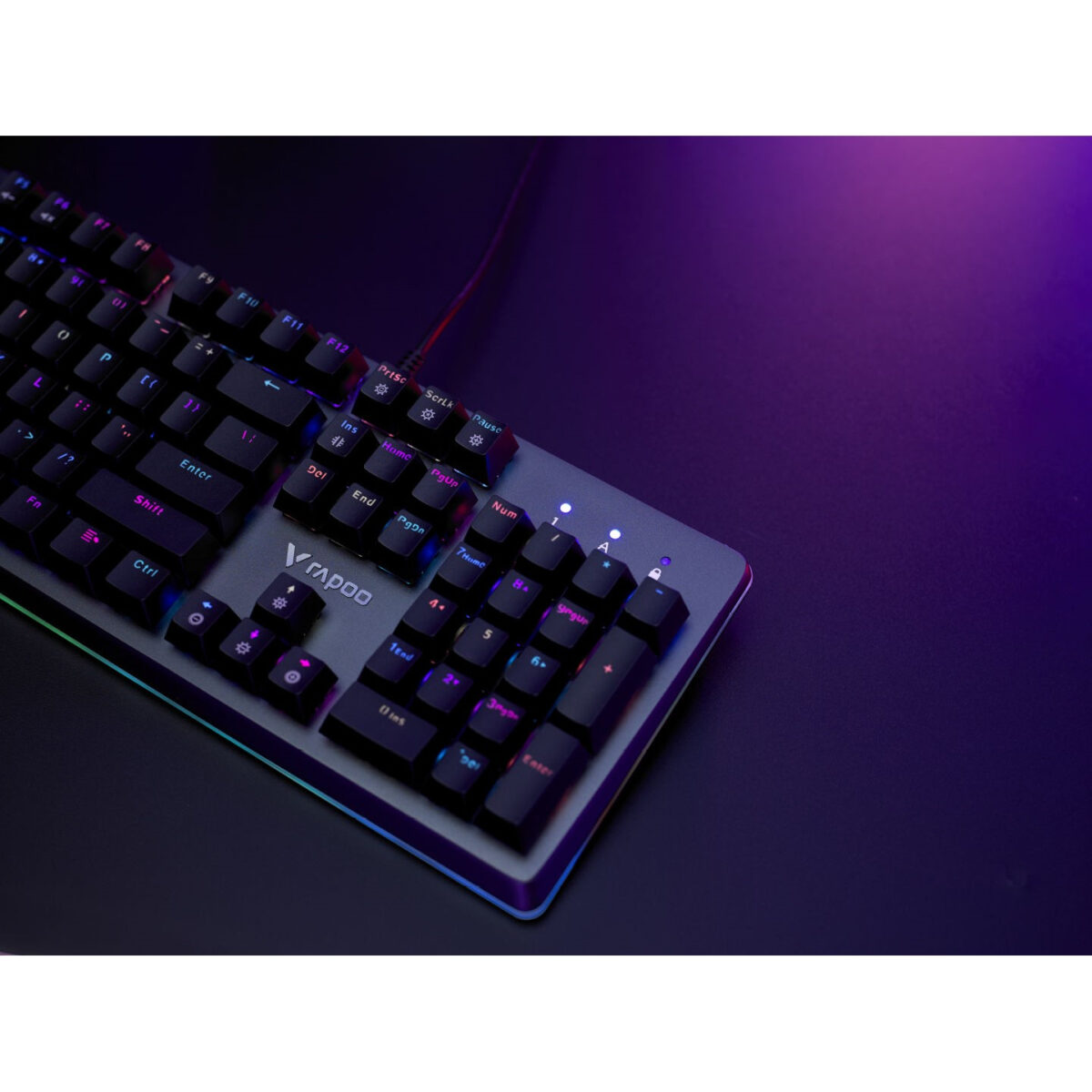 کیبورد رپو مدل V800RGB