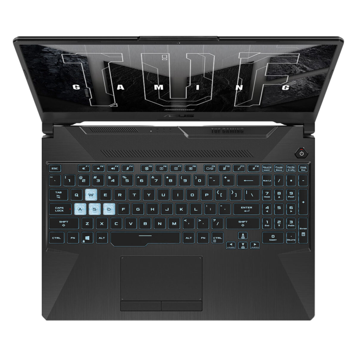 لپ تاپ 15.6 اینچی ایسوس مدل TUF Gaming A15 FA506NFR-HN114-R7 7435HS-8GB DDR5-512GB SSD-RTX2050-FHD