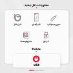 گوشی موبایل شیائومی مدل Poco M6 Pro دو سیم کارت ظرفیت 512 گیگابایت و رم 12 گیگابایت