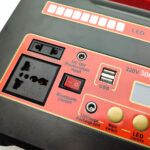 پاوربانک مدل مولتی 300W کمپینگ اسپیکردار 12v-220v ظرفیت 25000 میلی آمپر ساعت