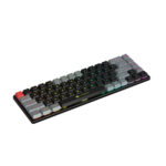 کیبورد گیمینگ بی سیم لاجی کی مدل K410B، سوییچ مکانیکال قرمز، Tenkeyless، نورپردازی RGB