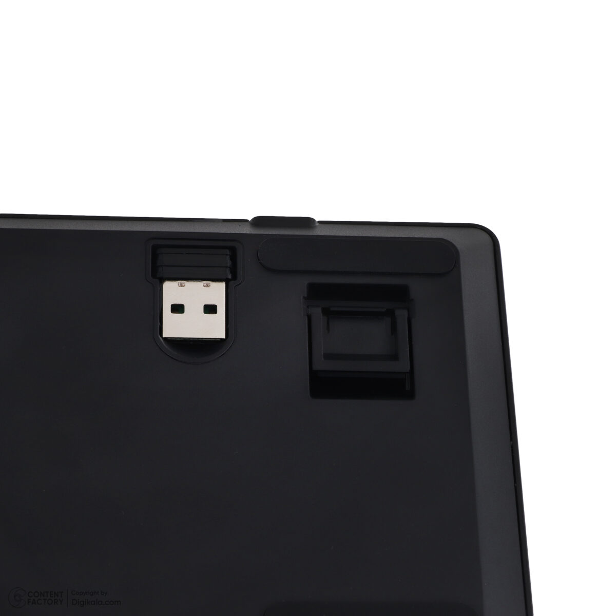کیبورد گیمینگ بی سیم لاجی کی مدل K410B، سوییچ مکانیکال قرمز، Tenkeyless، نورپردازی RGB