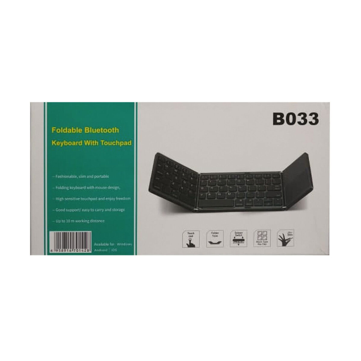 کیبورد بلوتوثی مدل B033