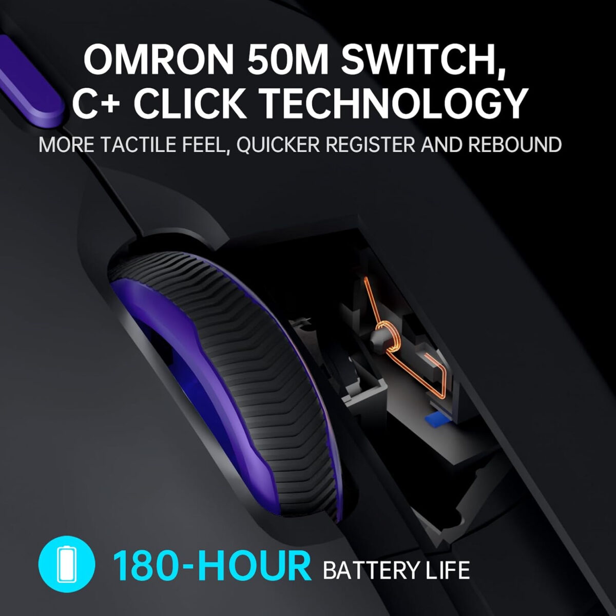 ماوس بی سیم گیمینگ رپو مدل VT9PRO 4K