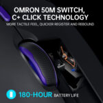 ماوس بی سیم گیمینگ رپو مدل VT9PRO 4K