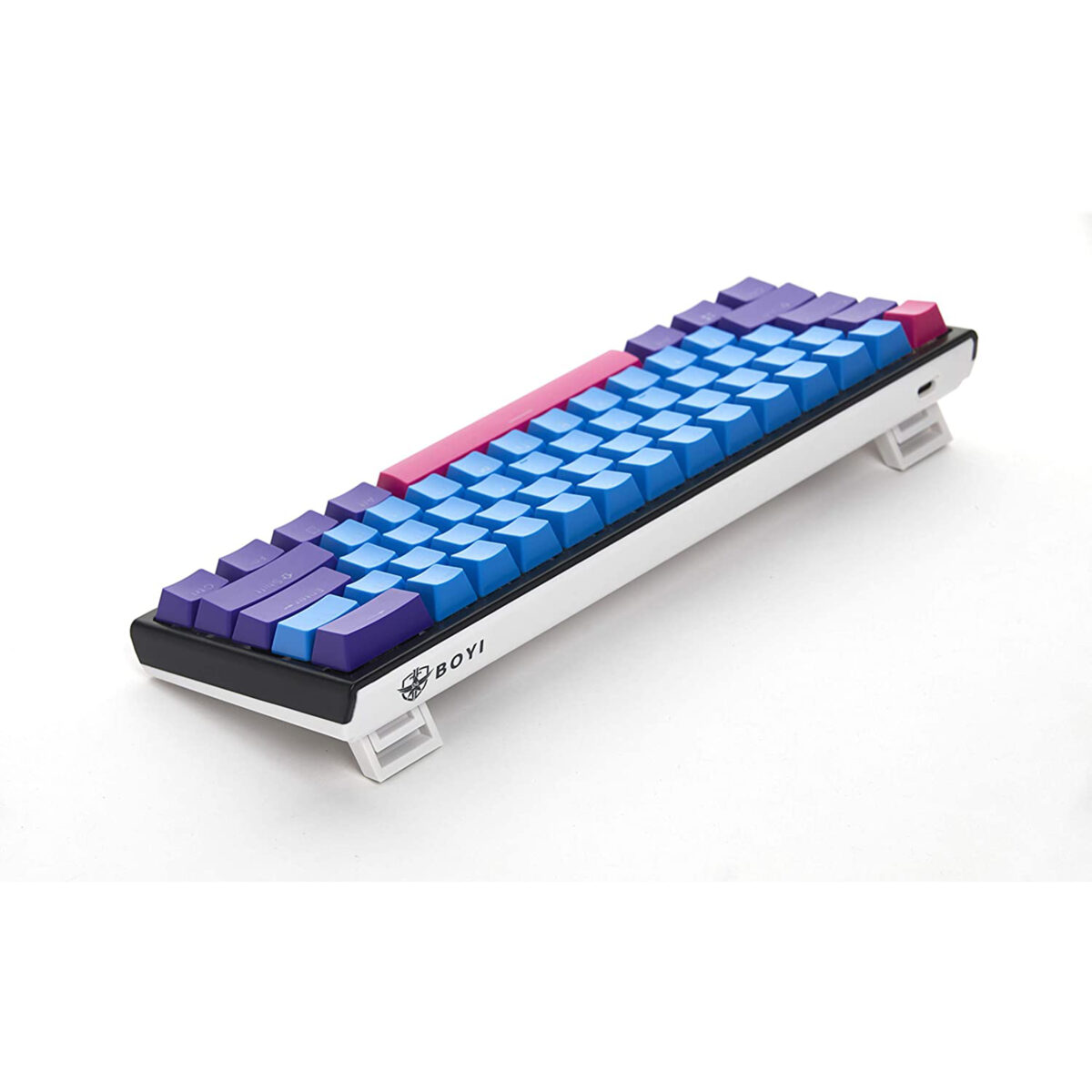 کیبورد بویی مدل 61Mini - Cherry MX Blue Switch - Lavender Color