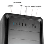 کیس اسمبل شده کران تک مدل GEN10-i3161S4 VGA2GB